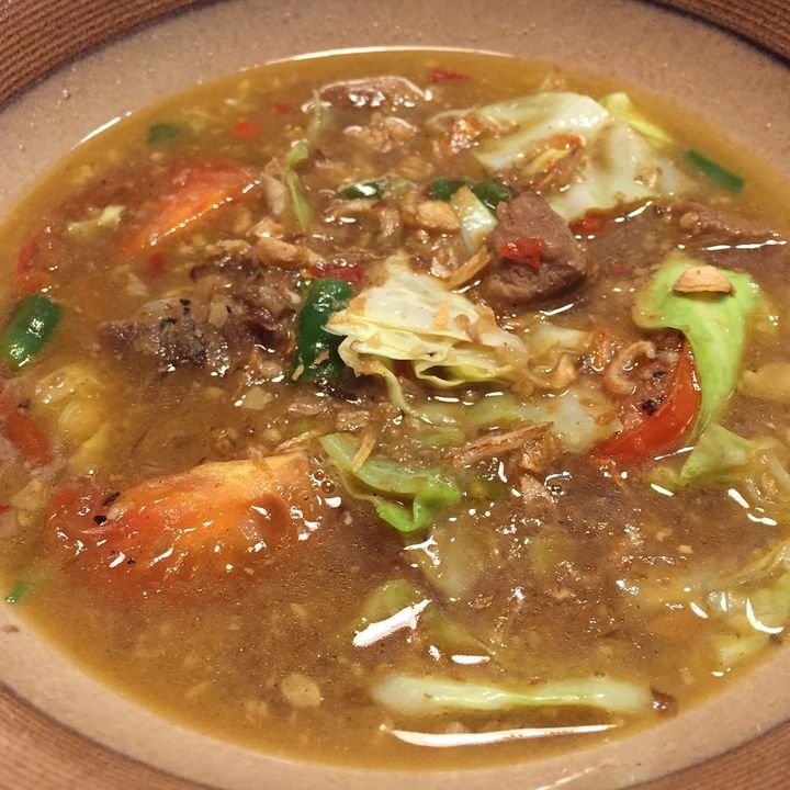 Tongseng kambing ala ala